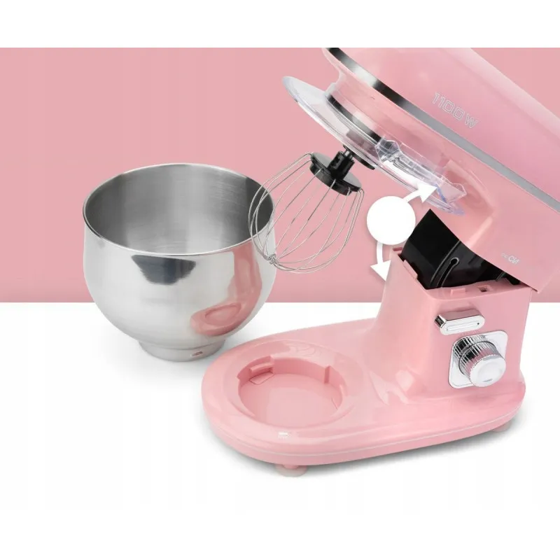 Кухонна машина (тістоміс) Clatronic KM 3711 Pink